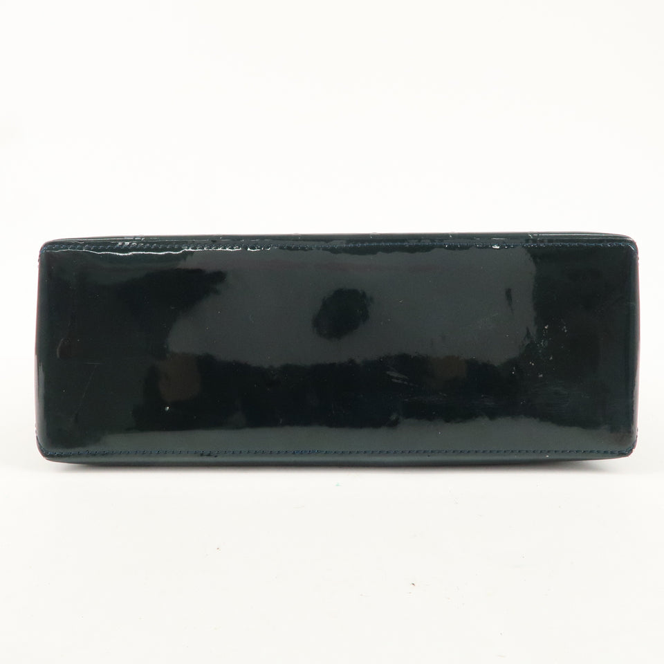 Louis Vuitton Monogram Vernis Wilshire PM Bleu Nuit M93684