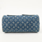 Louis Vuitton Monogram Denim Neo Speedy Boston Bag Blue M95019