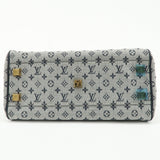 Louis Vuitton Monogram Mini Josephine PM Hand Bag Blue M92214
