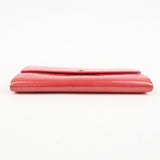 Louis Vuitton Monogram Vernis Portefeuille Sarah Framboise M9140F