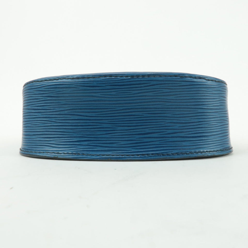 Louis Vuitton Epi Mini Saint Cloud Shoulder Bag Blue M52215