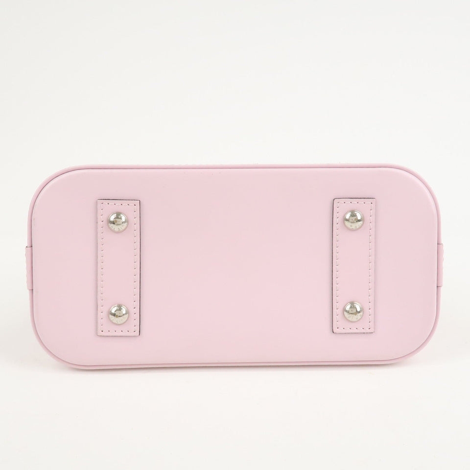 Louis Vuitton Epi Alma BB Hand Bag Rose Ballerine M41323