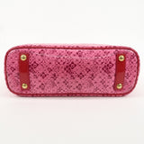 Louis Vuitton Cosmic Blossom PM Tote Bag Rose Pink Murakami M93160