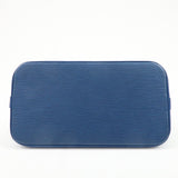 Louis Vuitton Epi Alma Hand Bag Shoulder Bag Toledo Blue M52145