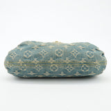 Louis Vuitton Monogram Denim Mini Pleaty Shoulder Bag M95050