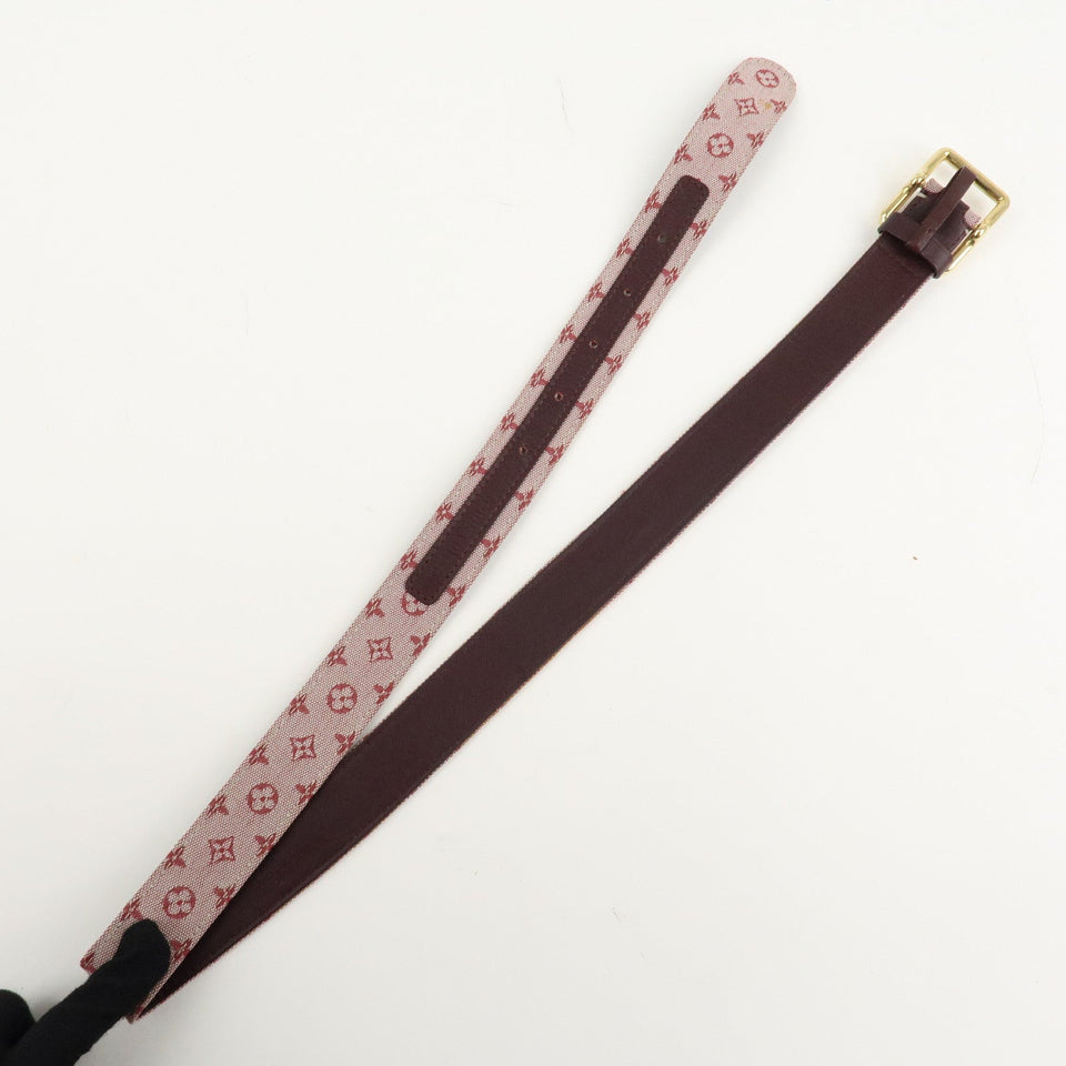 Louis Vuitton Monogram Mini Saint Tulle 85/34 Cerise Belt M6822Y