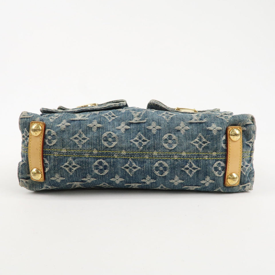 Louis Vuitton Monogram Denim Baggy PM Shoulder Bag M95049