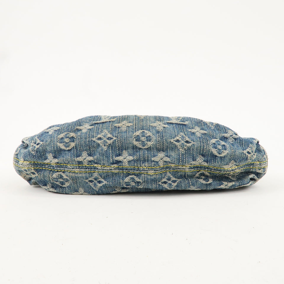 Louis Vuitton Monogram Denim Mini Pleaty Shoulder Bag M95050