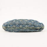 Louis Vuitton Monogram Denim Mini Pleaty Shoulder Bag M95050