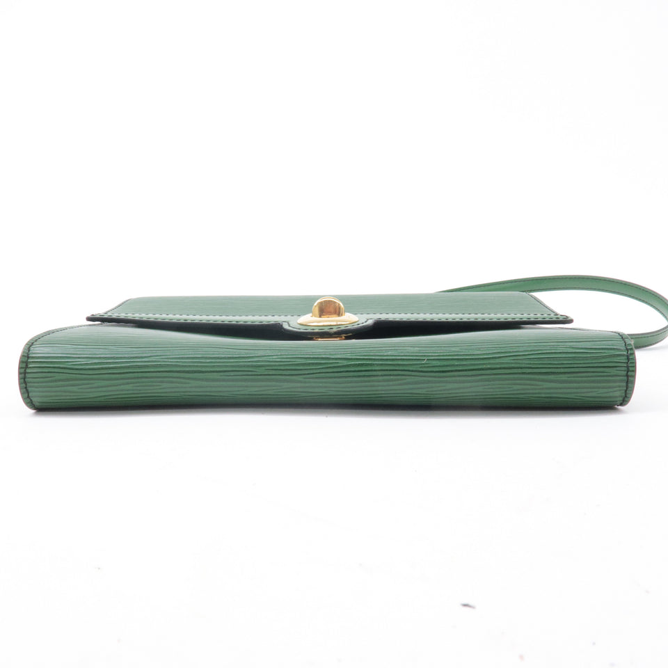 Louis Vuitton Epi Pochette Arche Shoulder Bag Borneo Green M52574
