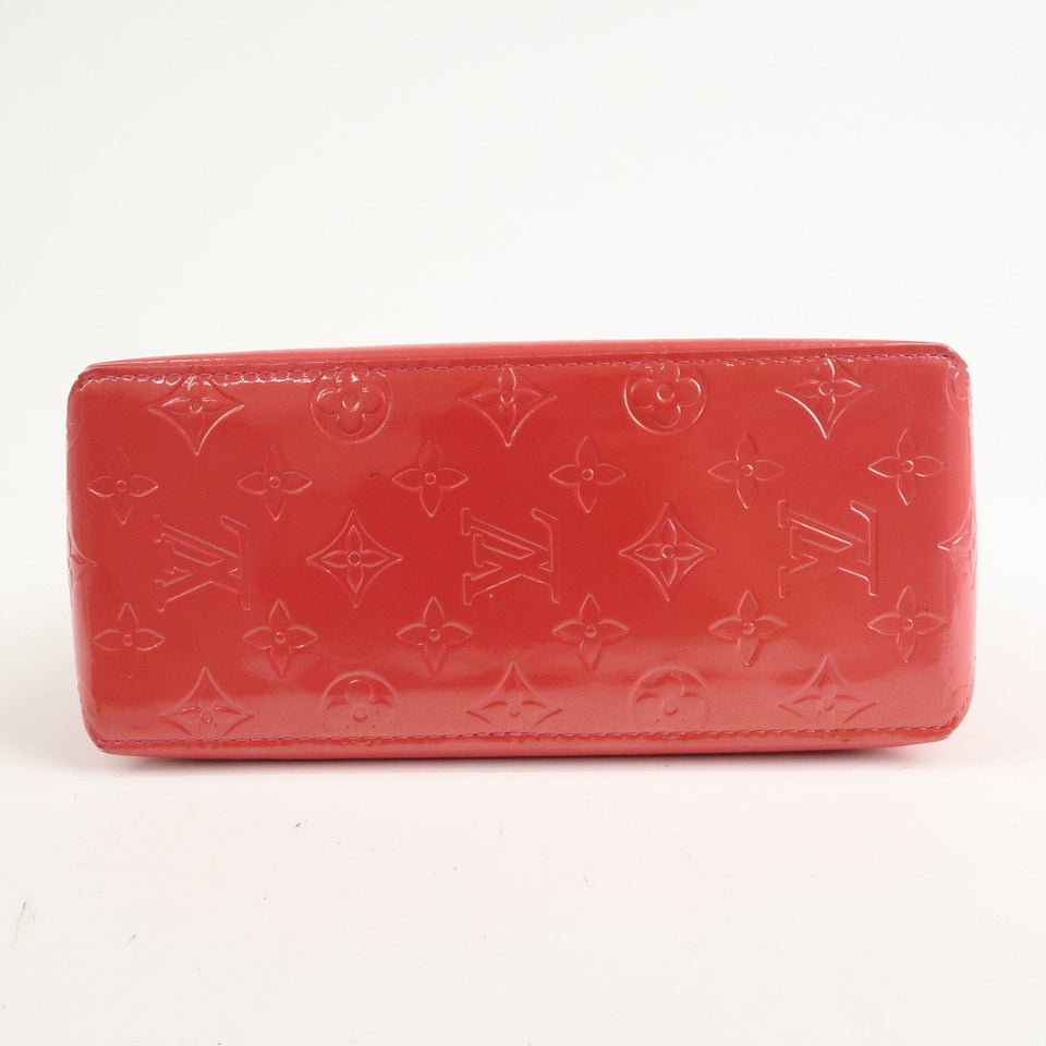 Louis Vuitton Monogram Vernis Lead PM Hand Bag Pink M91221