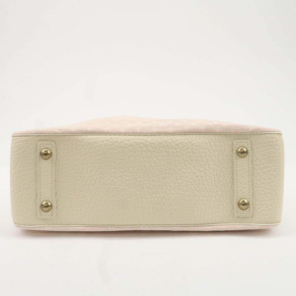 Louis Vuitton Monogram Mini Lin Trapeze GM Hand Bag Pink M40064