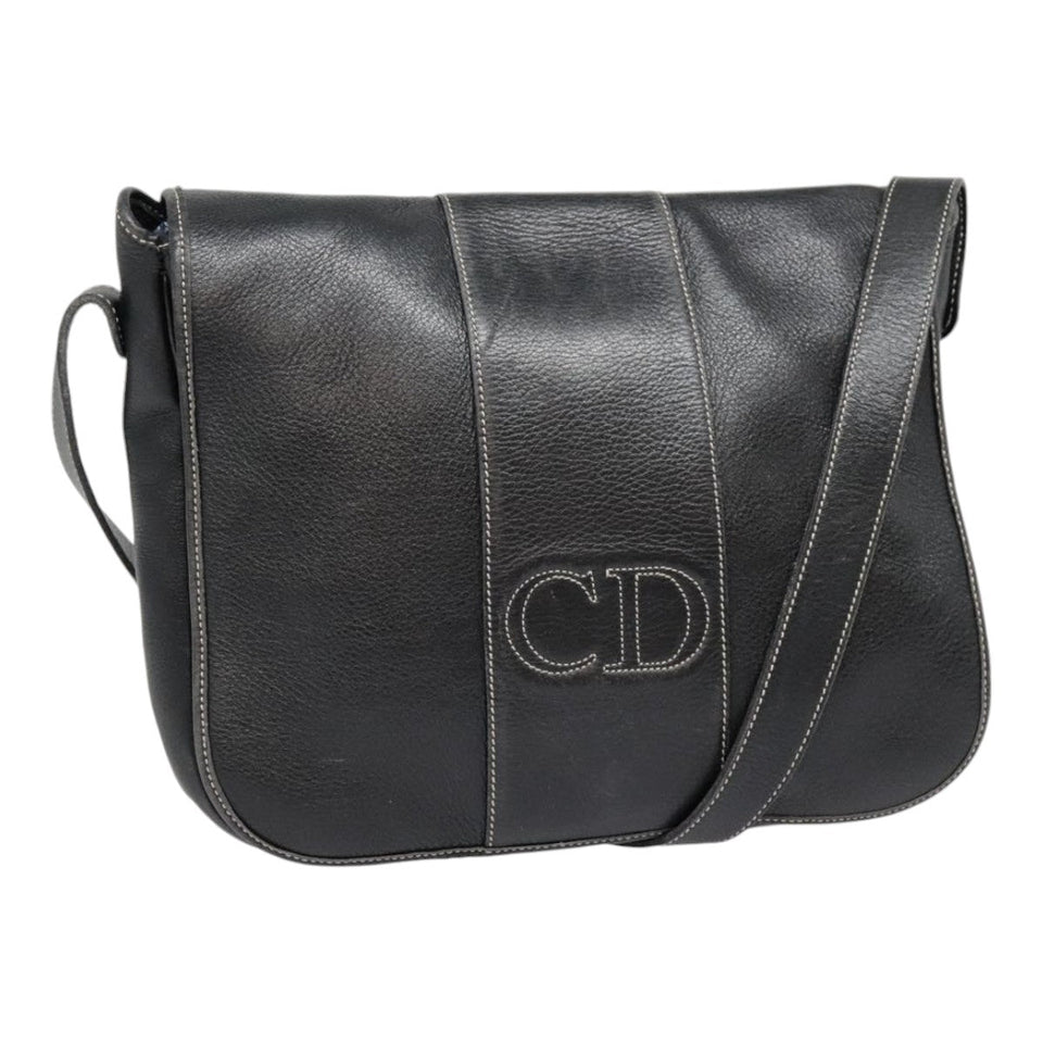 Dior Cd  Leather Shoulder Bag