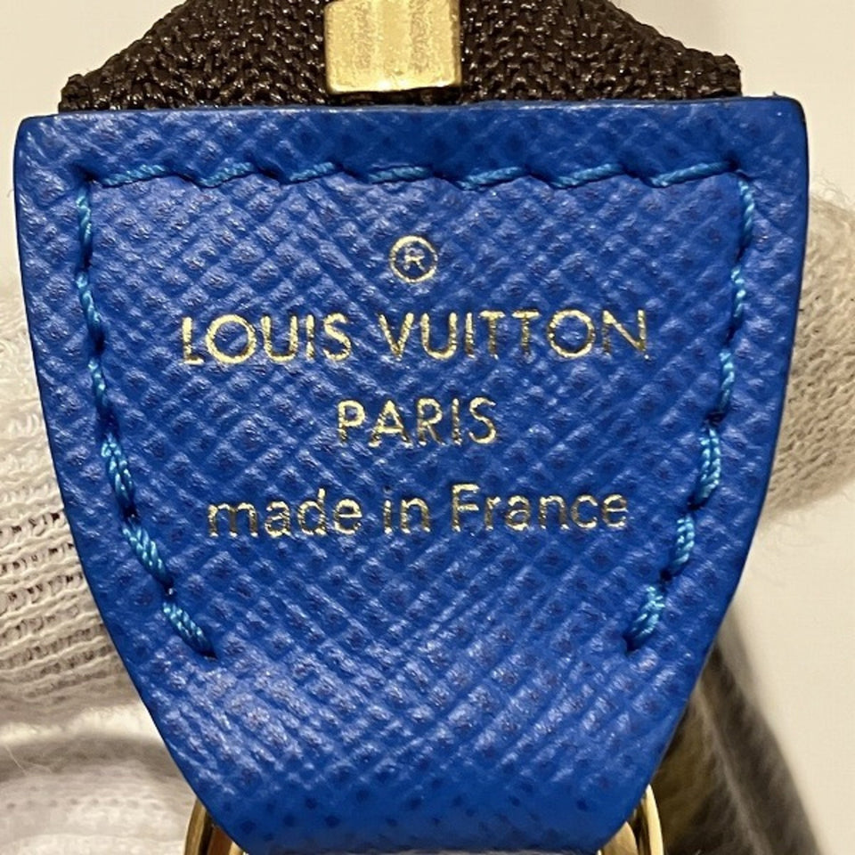 Louis Vuitton Mini Pochette Accessoires  Canvas Clutch Bag