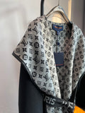 Luxury Louis Vuitton  Wrap Coat 043