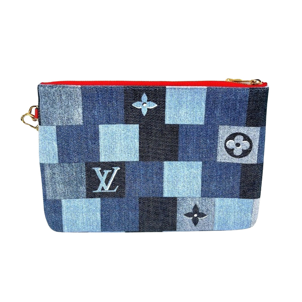 Louis Vuitton Pochette Neverfull   - Jeans Clutch Bag