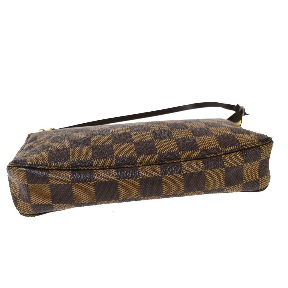 Louis Vuitton Pochette Accessoires  Canvas Clutch Bag