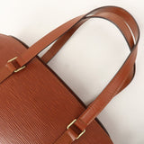 Louis Vuitton Epi Soufflot Shoulder Bag Kenya Brown M52223
