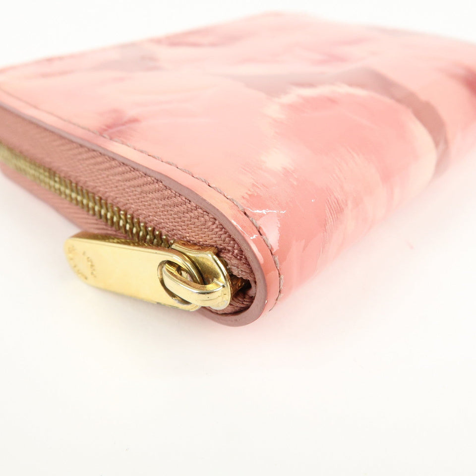 Louis Vuitton Monogram Vernis Ikat Flower Zippy Coin Purse M90031