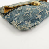Louis Vuitton Monogram Denim Pochette Plat Pouch M95007