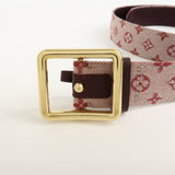 Louis Vuitton Monogram Mini Saint Tulle 85/34 Cerise Belt M6822Y