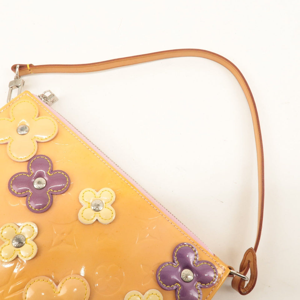 Louis Vuitton Monogram Vernis Flower Lexington Pouch M92248