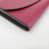 Louis Vuitton Epi Portefeuille Emily Wallet Fuchisa M60851