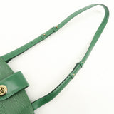 Louis Vuitton Epi Cluny Shoulder Bag Borneo Green M52254