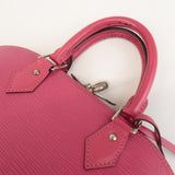 Louis Vuitton Epi Alma PM Hand Bag Fuchsia Pink M40490