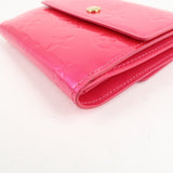 Louis Vuitton Vernis Porte Monnaie Billets Carte Credit M9139F