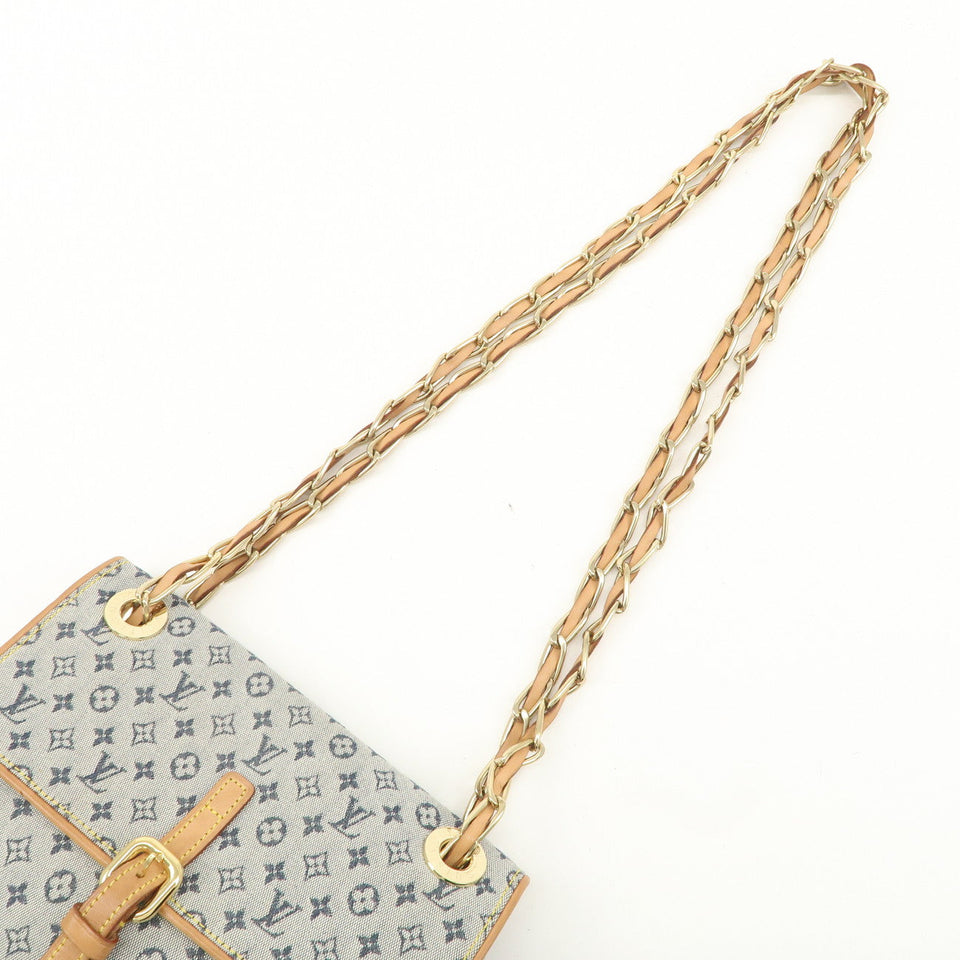 Louis Vuitton Monogram Mini Camille Shoulder Bag Blue M92002