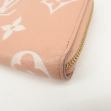 Louis Vuitton Monogram Empreinte Bicolor Zippy Wallet Rose M81645