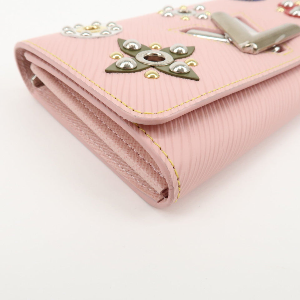 Louis Vuitton Epi Portefeuille Twist Flower Wallet M62482
