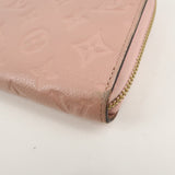Louis Vuitton Monogram Empreinte Zippy Wallet Rose Poudre M64090