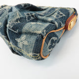 Louis Vuitton Monogram Denim Trousse Raye Pouch Blue M95335