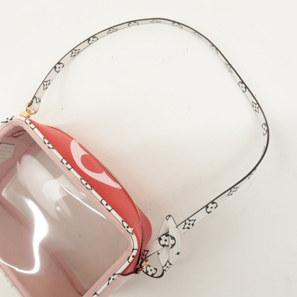 Louis Vuitton Monogram Giant Beach Pouch Shoulder Bag Rouge M67601