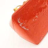 Louis Vuitton Monogram Vernis Lead PM Hand Bag M91088 Rouge