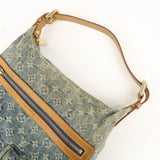 Louis Vuitton Monogram Denim Baggy GM Shoulder Bag M95048
