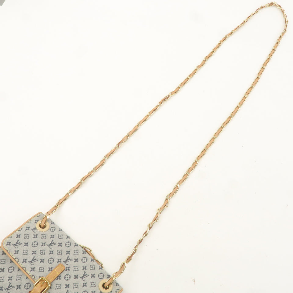 Louis Vuitton Monogram Mini Camille Shoulder Bag Blue M92002