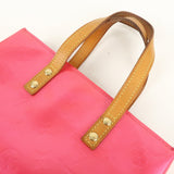 Louis Vuitton Monogram Vernis Lead PM Hand Bag Fuchsia Pink M91221