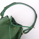Louis Vuitton Epi Petit Noe Leather Shoulder Bag Green M44104