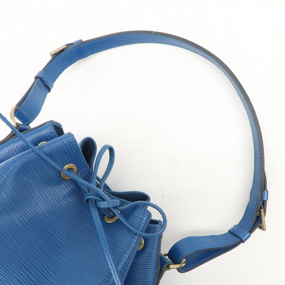 Louis Vuitton Epi Noe Shoulder Bag Toledo Blue M44005