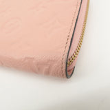 Louis Vuitton Monogram Empreinte Zippy Wallet Rose Poudre M64090