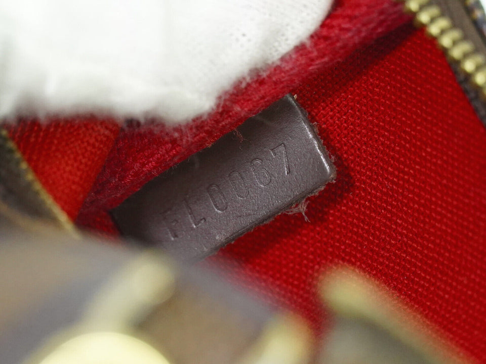 Louis Vuitton Mini Pochette Accessoires  Canvas Clutch Bag