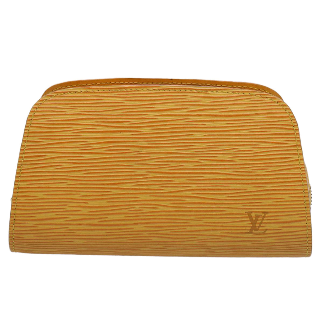 Louis Vuitton Dauphine  Leather Clutch Bag