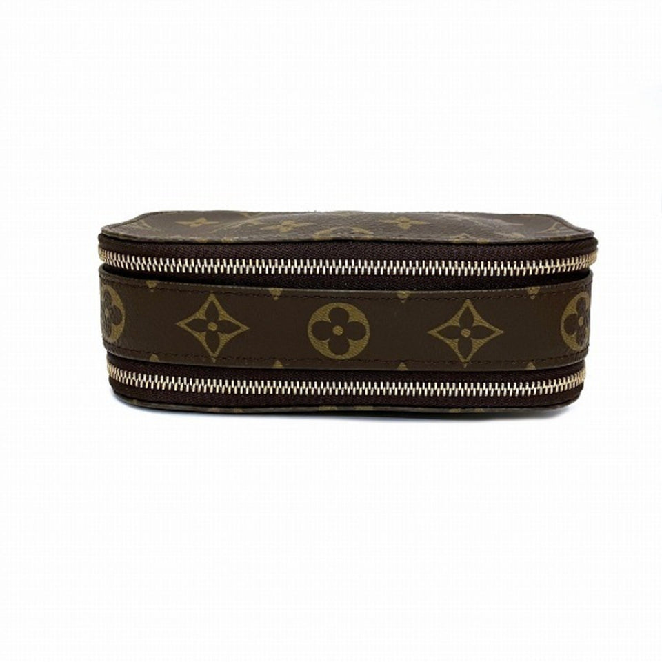 Louis Vuitton Trousse Brush Pm  Canvas Clutch Bag