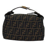 Fendi Zucchino  Canvas Clutch Bag