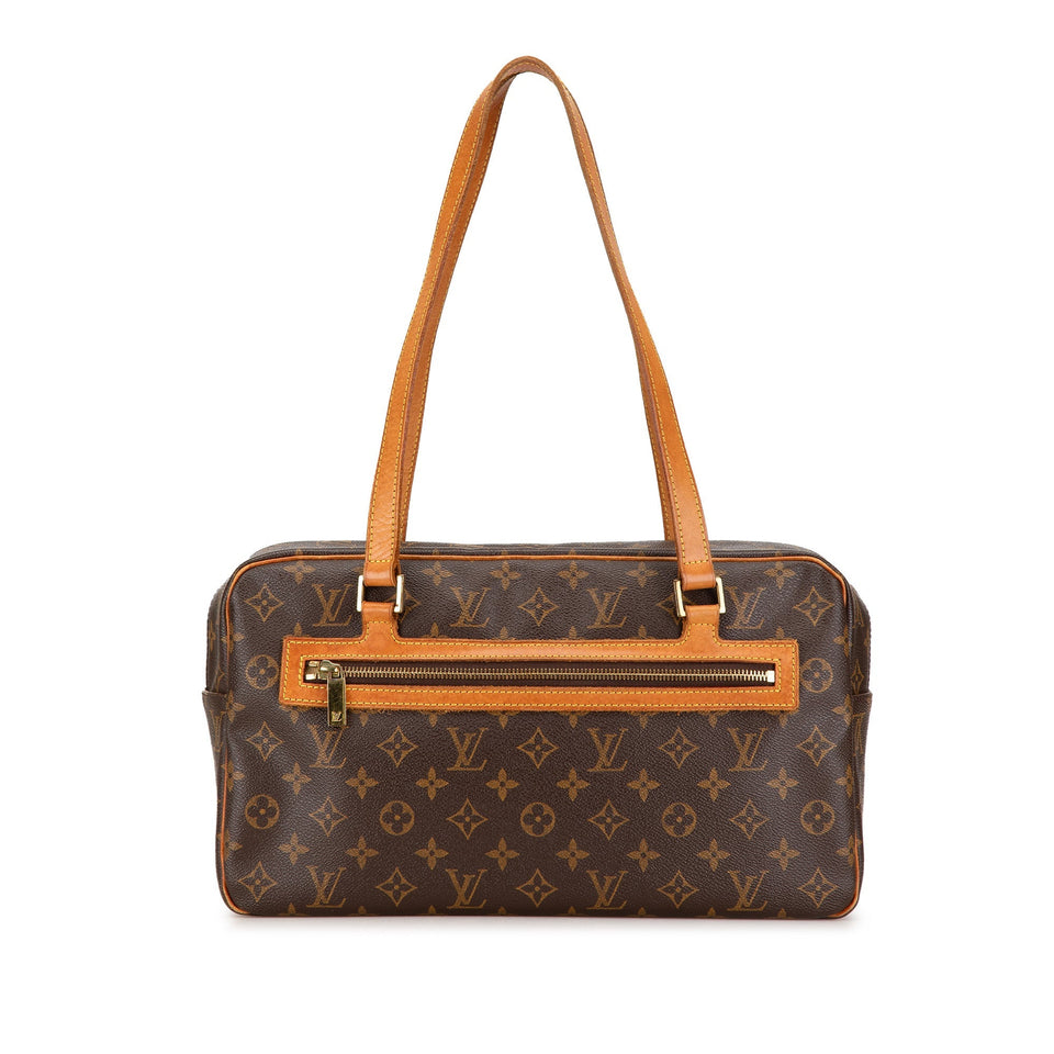 Brown Louis Vuitton Monogram Cite GM Shoulder Bag