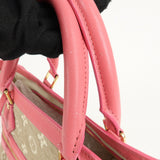 Louis Vuitton Monogram Sabia Cabas Hand Bag MM Rose M93496