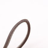 Prada Logo Nylon Leather Clutch Bag Pouch Brown